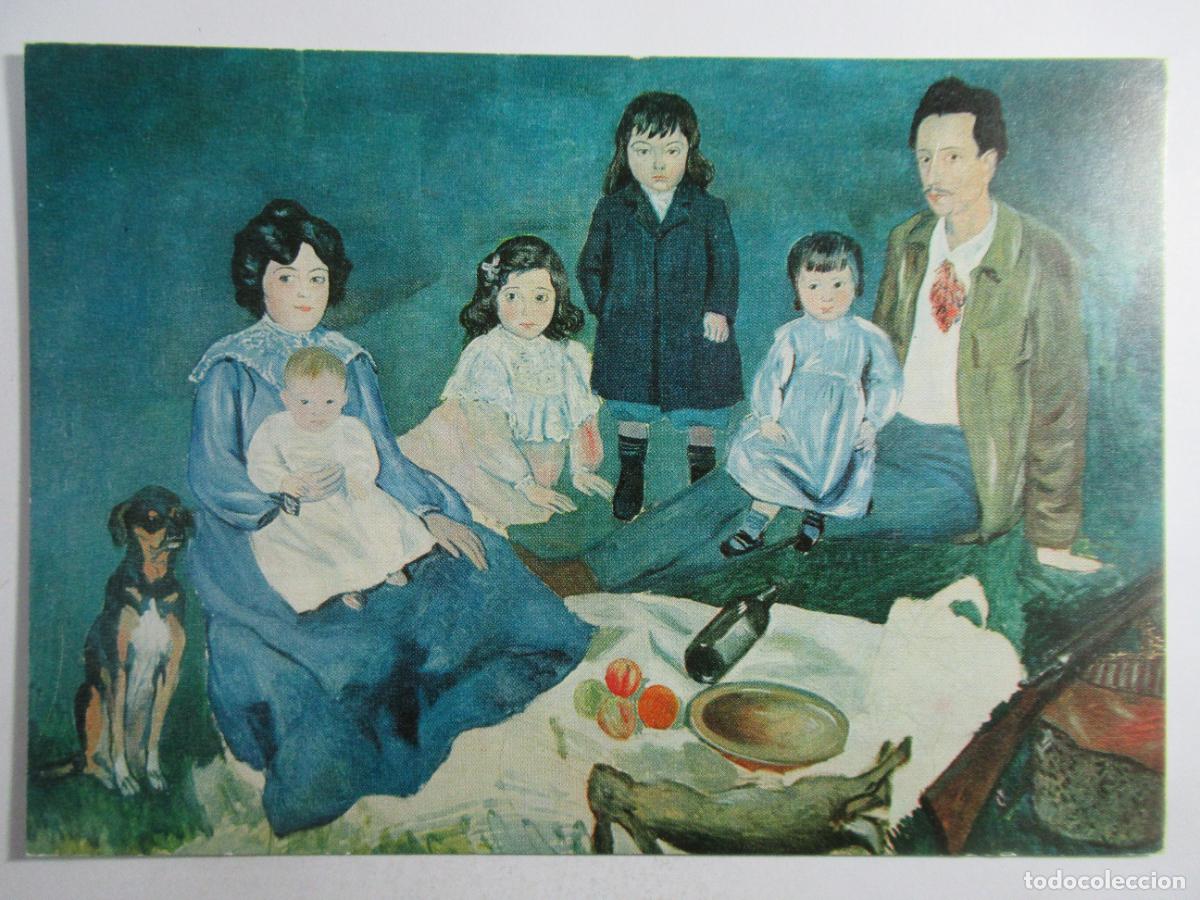 Postales: Picasso - La Familia Soler - S/C - Foto 1