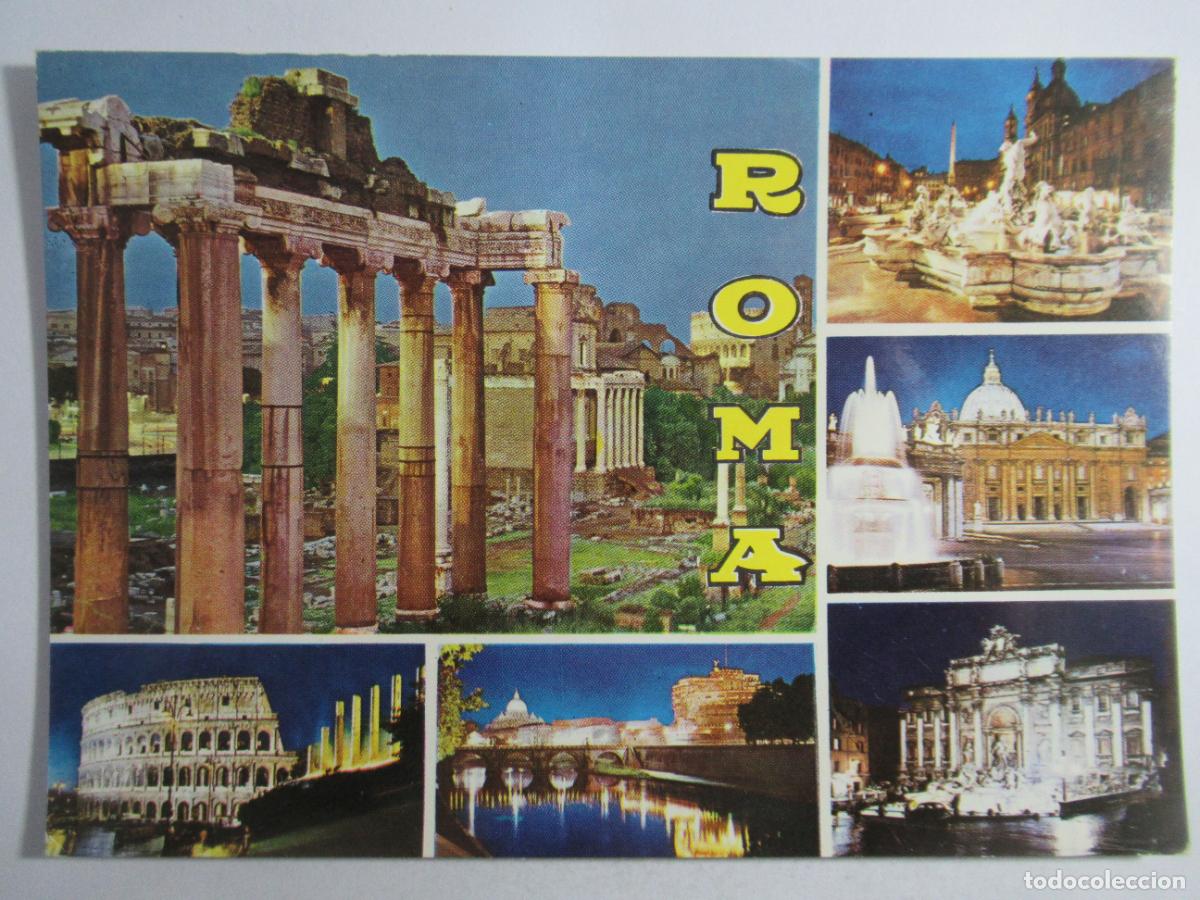 Postales: Roma - Varios Aspectos - S/C - Foto 1