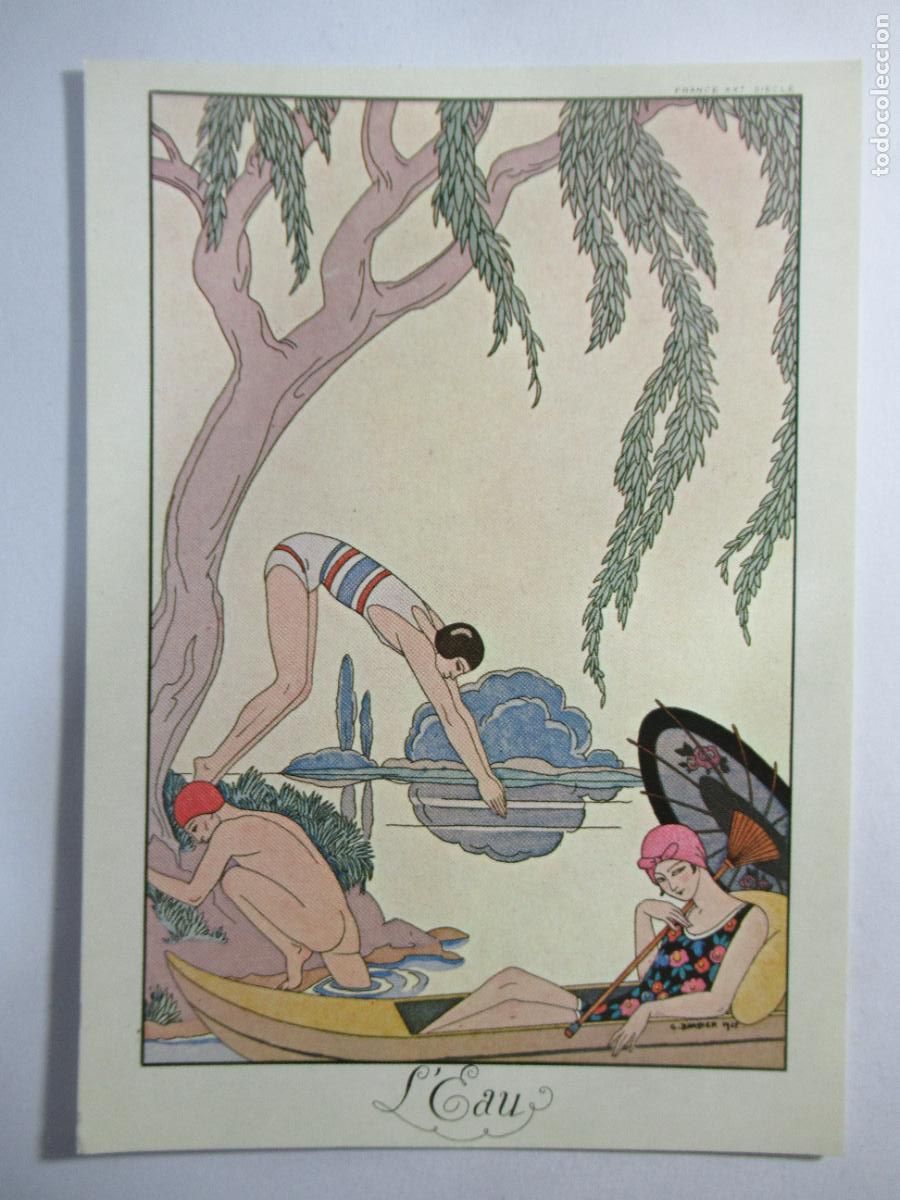 Postales: George Barbier - LEau - S/C - Foto 1