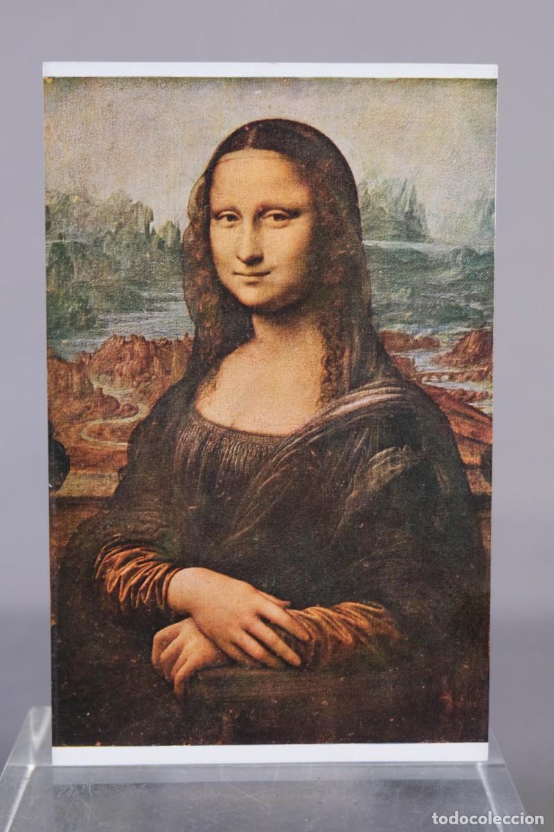 Postales: TARJETA POSTAL LA MONALISA - Foto 1