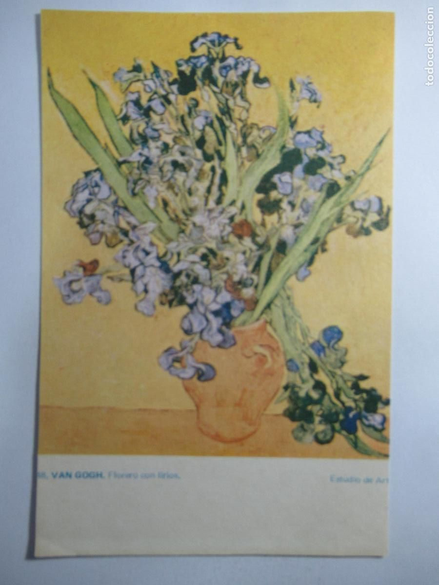 Postales: Van Gogh - Florero con Lirios - S/C - Foto 1