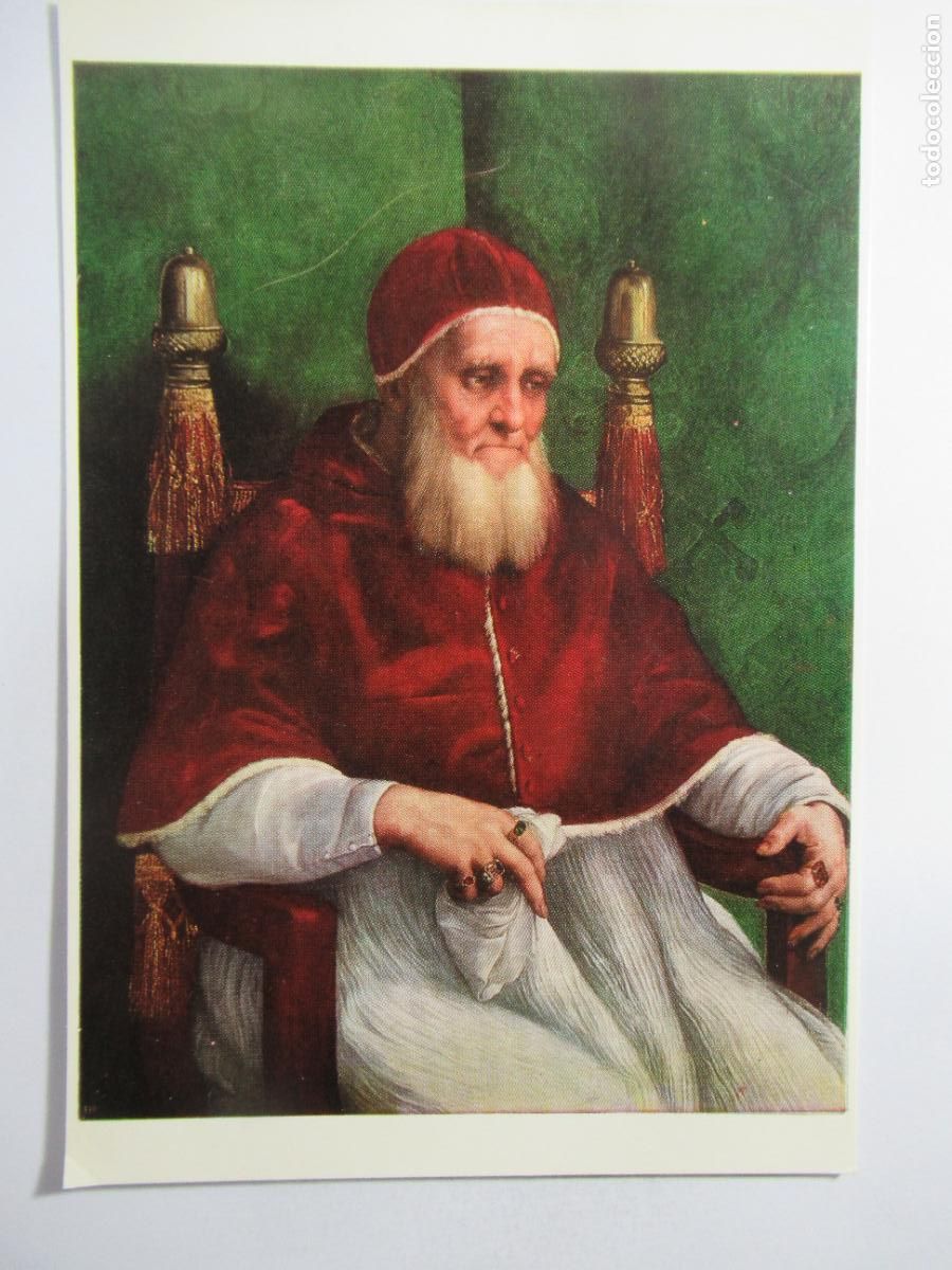 Postales: Raphael - Pope Julius II - National Gallery - S/C - Foto 1