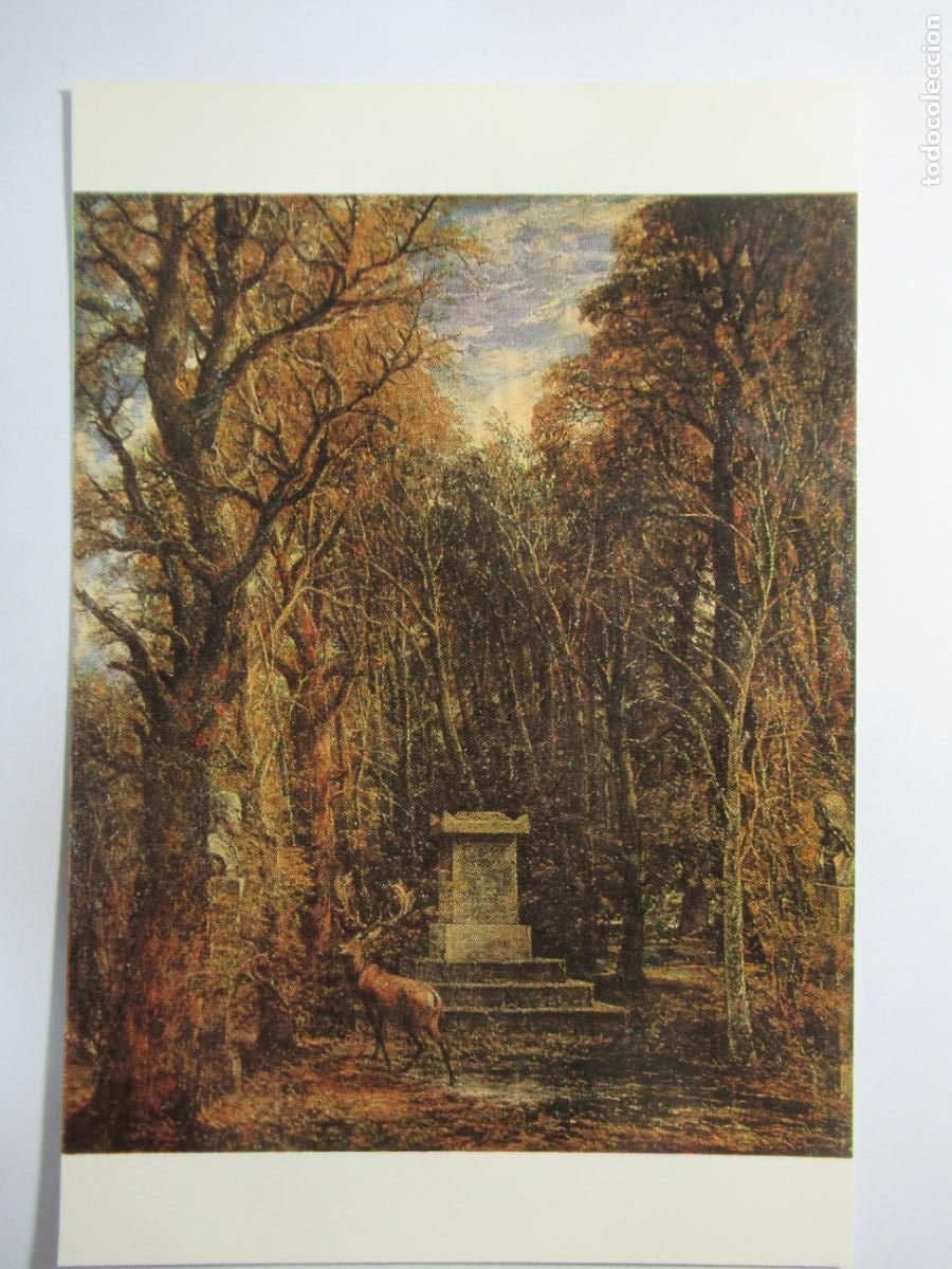 Postales: John Constable - The Cenotaph at Coleorton - S/C
