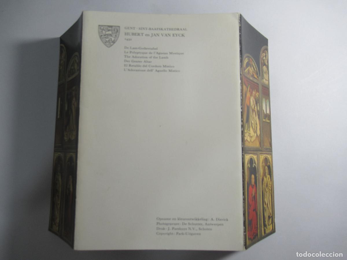 Postales: Hubert en Jan Van Eyck - Postal desplegable - Foto 3