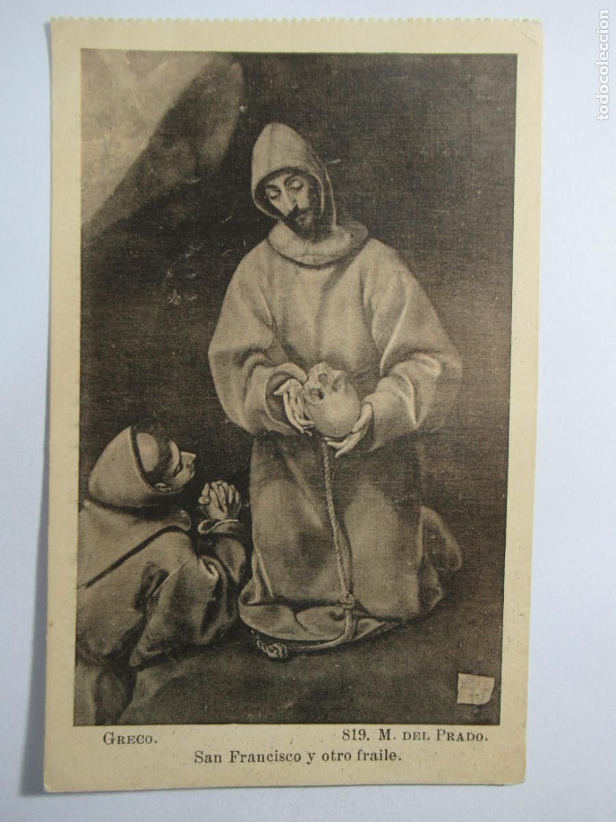 Postales: Greco - San Francisco y otro Fraile - S/C