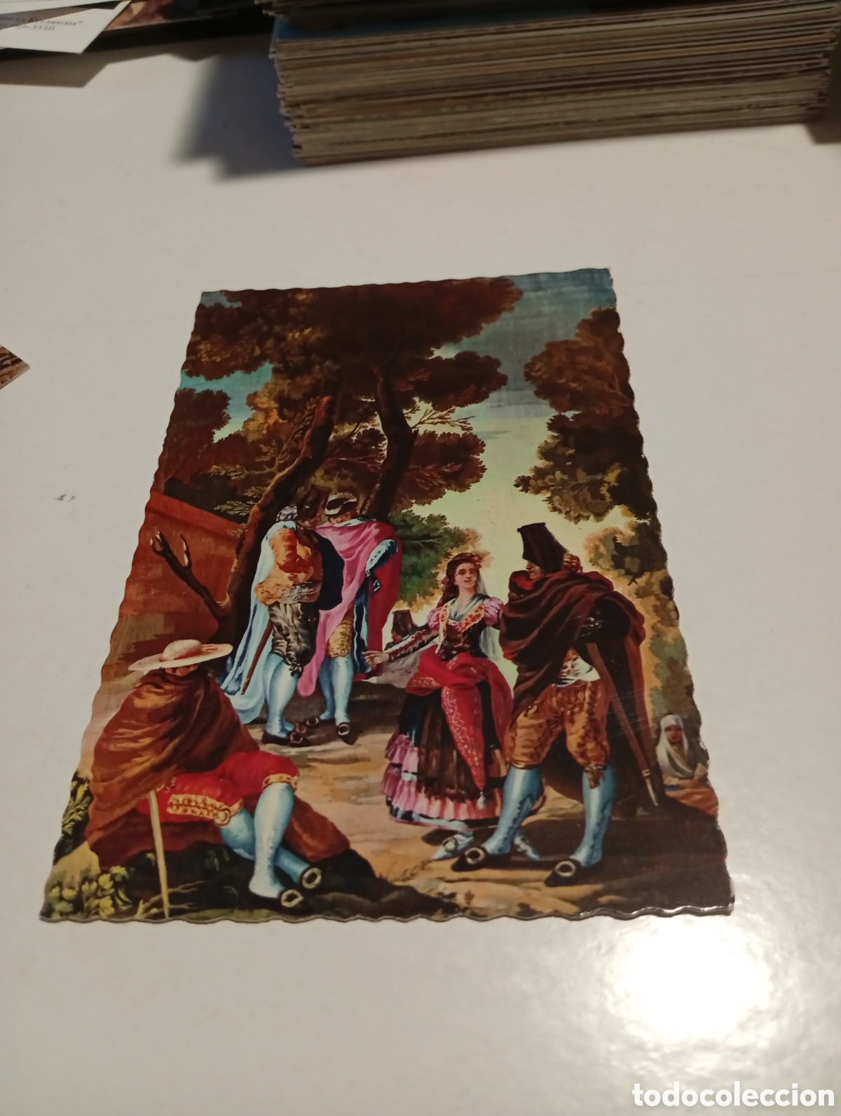 Postales: Postal El Escorial tapiz, Goya - Foto 1