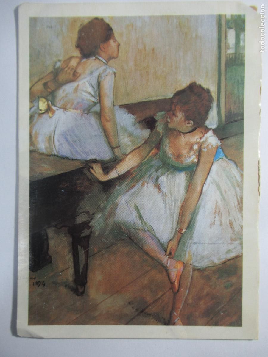 Postales: Dancers Resting - 16 x 11,5 cm. - Foto 1
