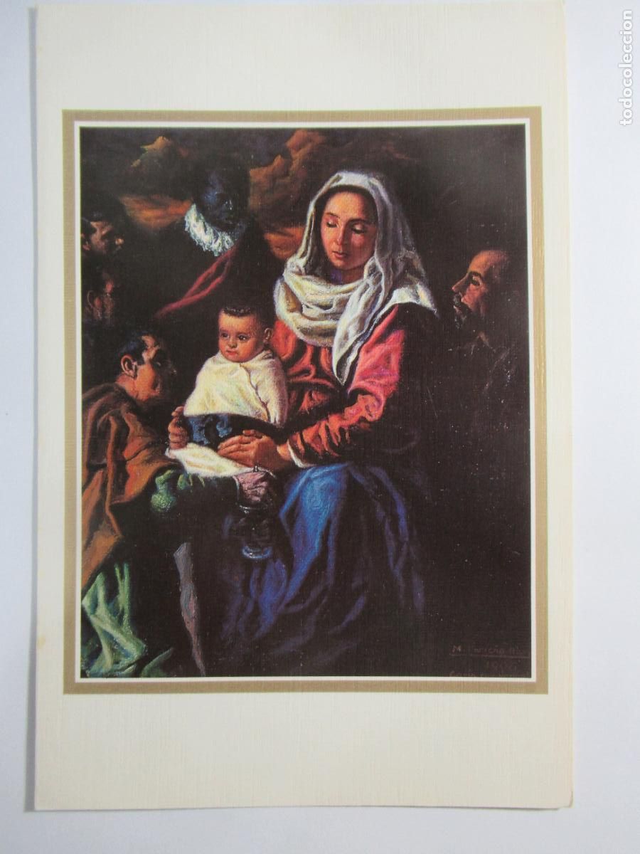 Postales: M. Farre&ntilde;o - Asociaci&oacute;n pintores con la boca y el pie - 17,3 x 11,5 cm. - S/C