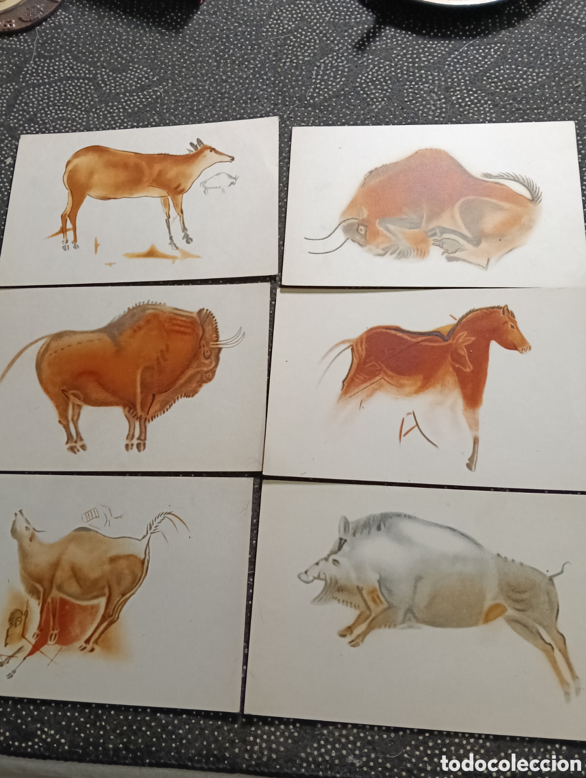 Postales: Lote de 6 postales de las Cuevas de Altamira nuevas y sin circular