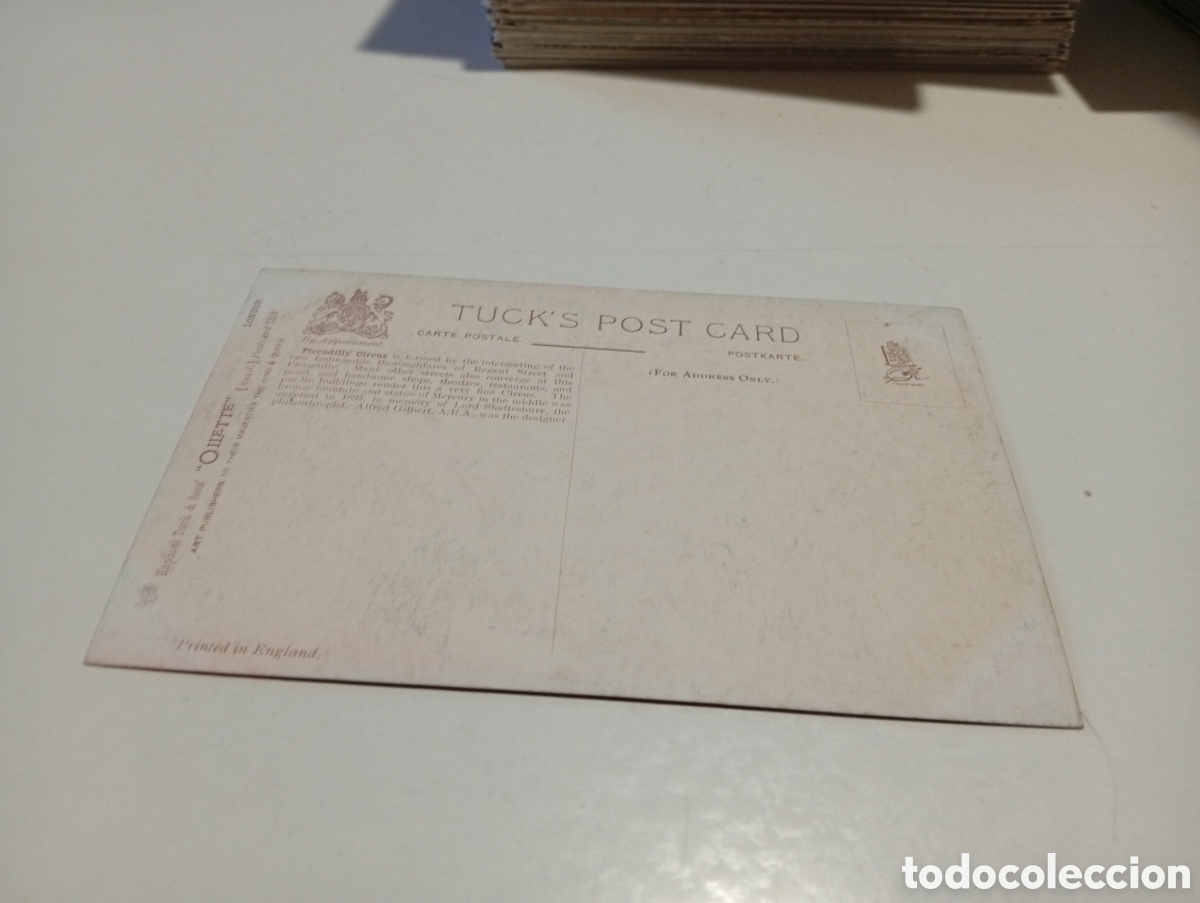 Postales: Postal arte calle picadilly - Foto 2