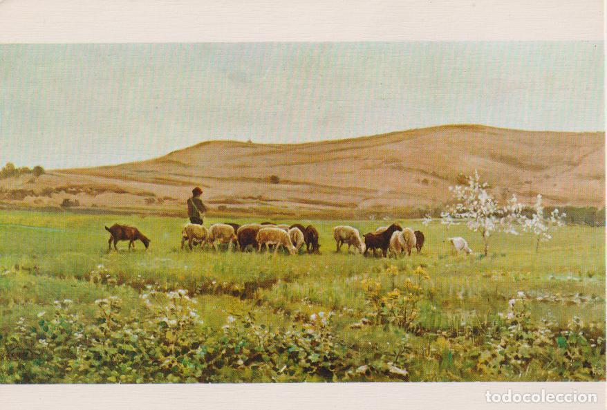 Postales: POSTAL DE LA OBRA DE JOAQUIM VAYREDA, REMAT - MUSEU D'ART MODERN - S/C