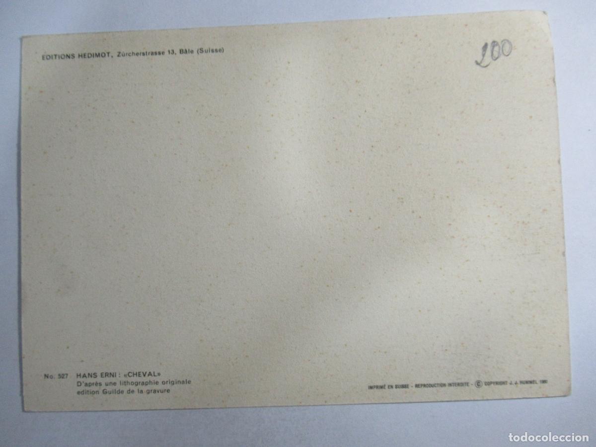 Postales: Hans Erni - Cheval - S/C - Foto 2