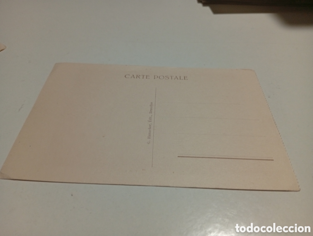 Postales: Postal museo de Bruselas,le ROI Boit - Foto 2