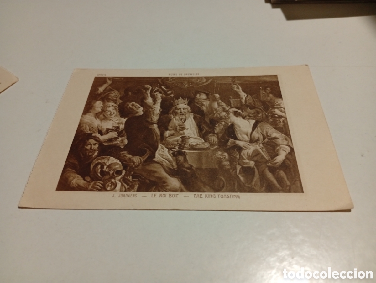 Postales: Postal museo de Bruselas,le ROI Boit - Foto 1