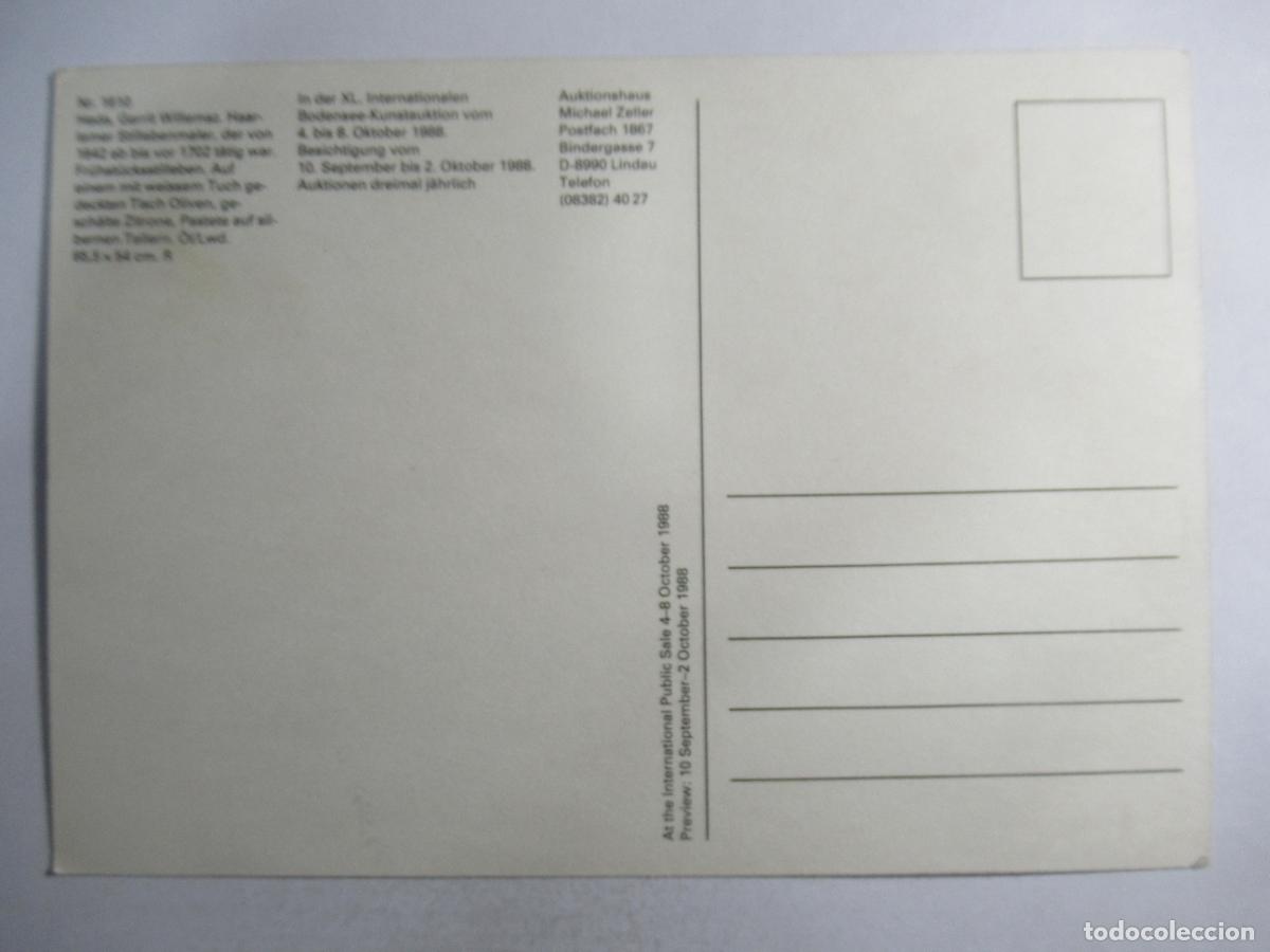 Postales: Heda, Gerrit Willemsz - S/C - Foto 2