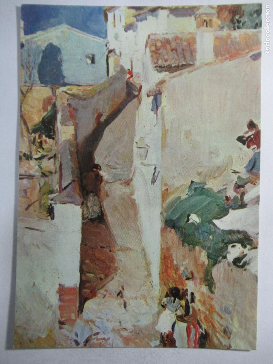 Postales: Joaqu&iacute;n Sorolla - Calle del Albalc&iacute;n - S/C