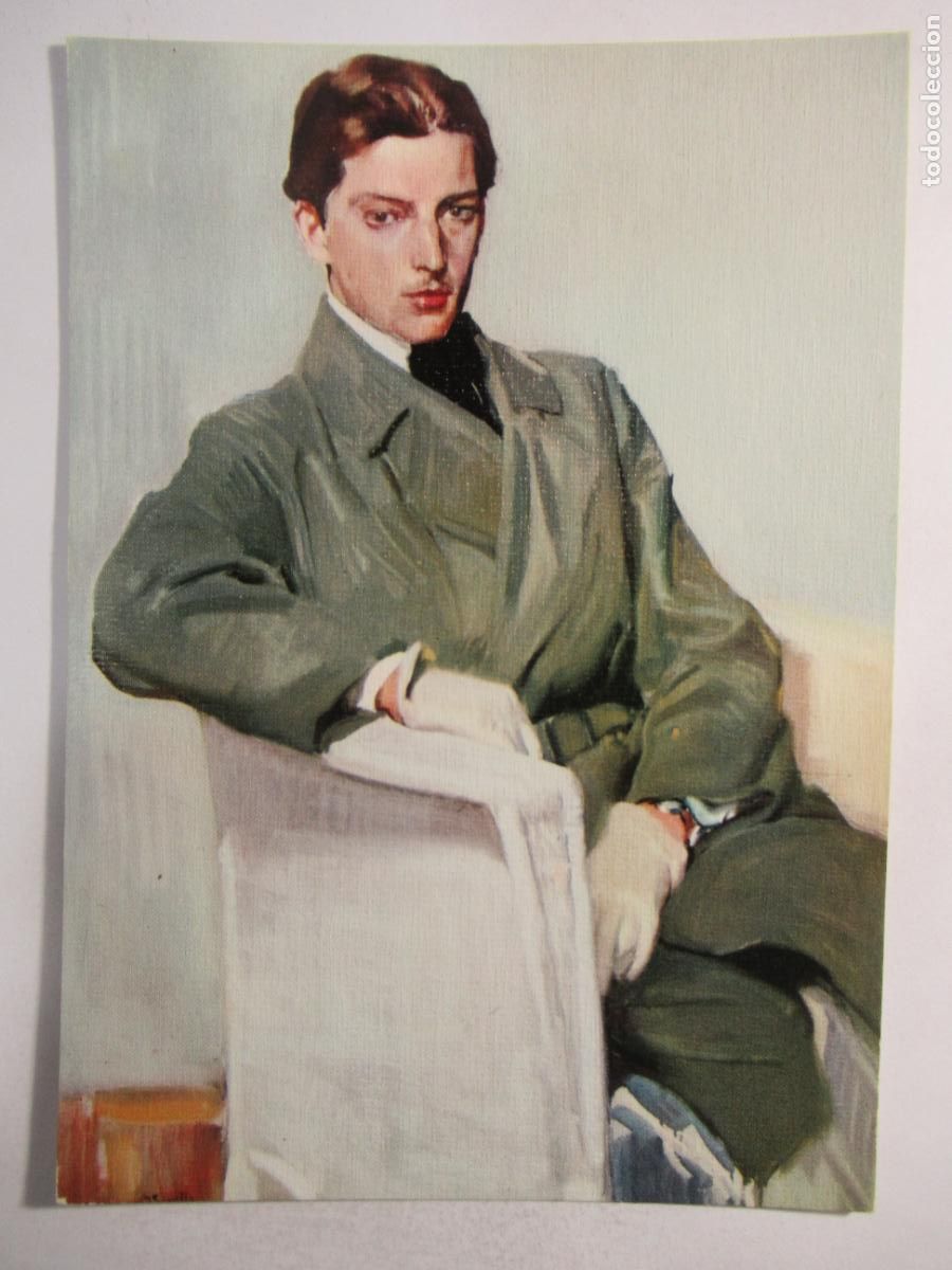 Postales: Joaqu&iacute;n Sorolla - Retrato de Joaqu&iacute;n - S/C