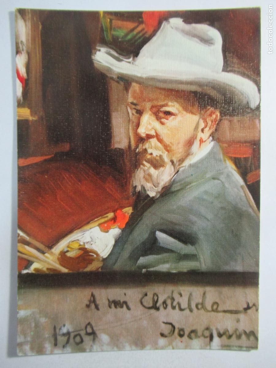 Postales: Joaqu&iacute;n Sorolla - Autorretrato - S/C