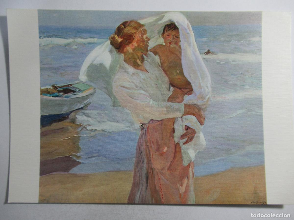 Postales: Joaqu&iacute;n Sorolla - La Salida del Ba&ntilde;o - S/C - Foto 1