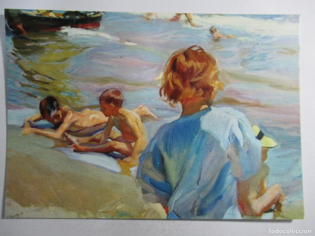 Postales: Joaqu&iacute;n Sorolla - Ni&ntilde;os en la Playa - S/C - Foto 1