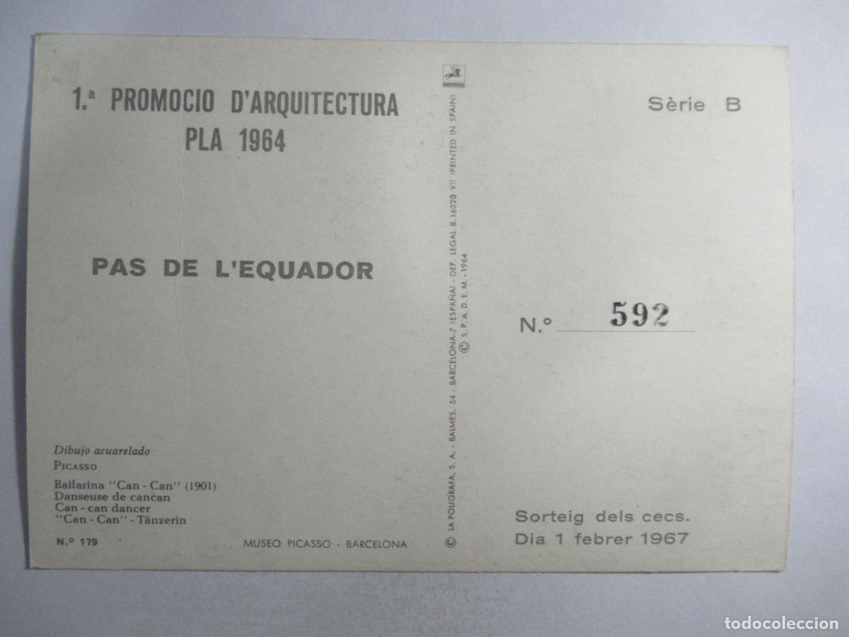 Postales: Picasso - Bailarina Can Can - S/C - Foto 2