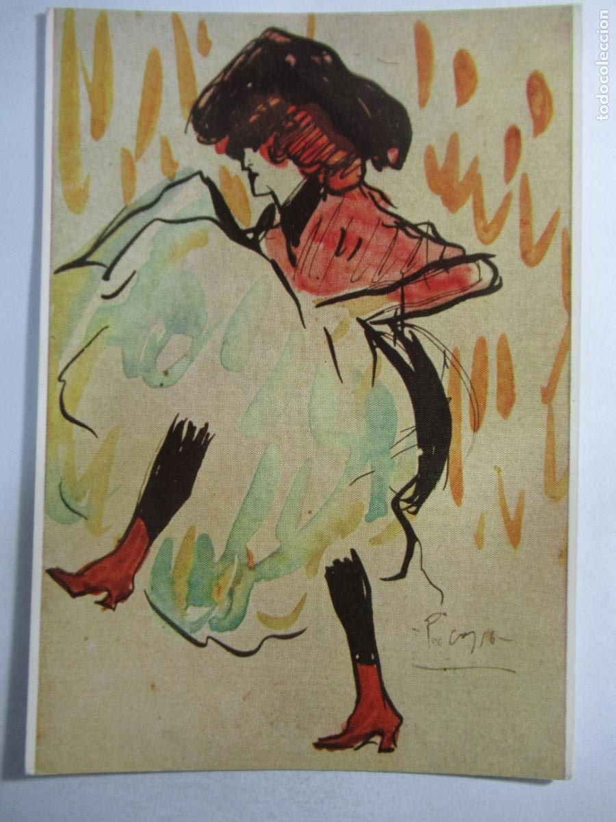 Postales: Picasso - Bailarina Can Can - S/C