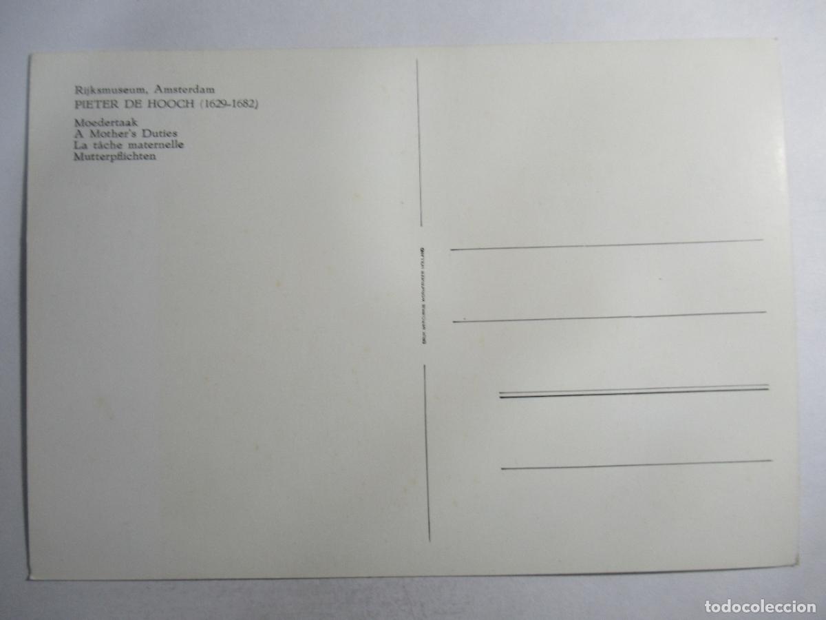 Postales: Pieter de Hoogh - Moedertaak - S/C - Foto 2
