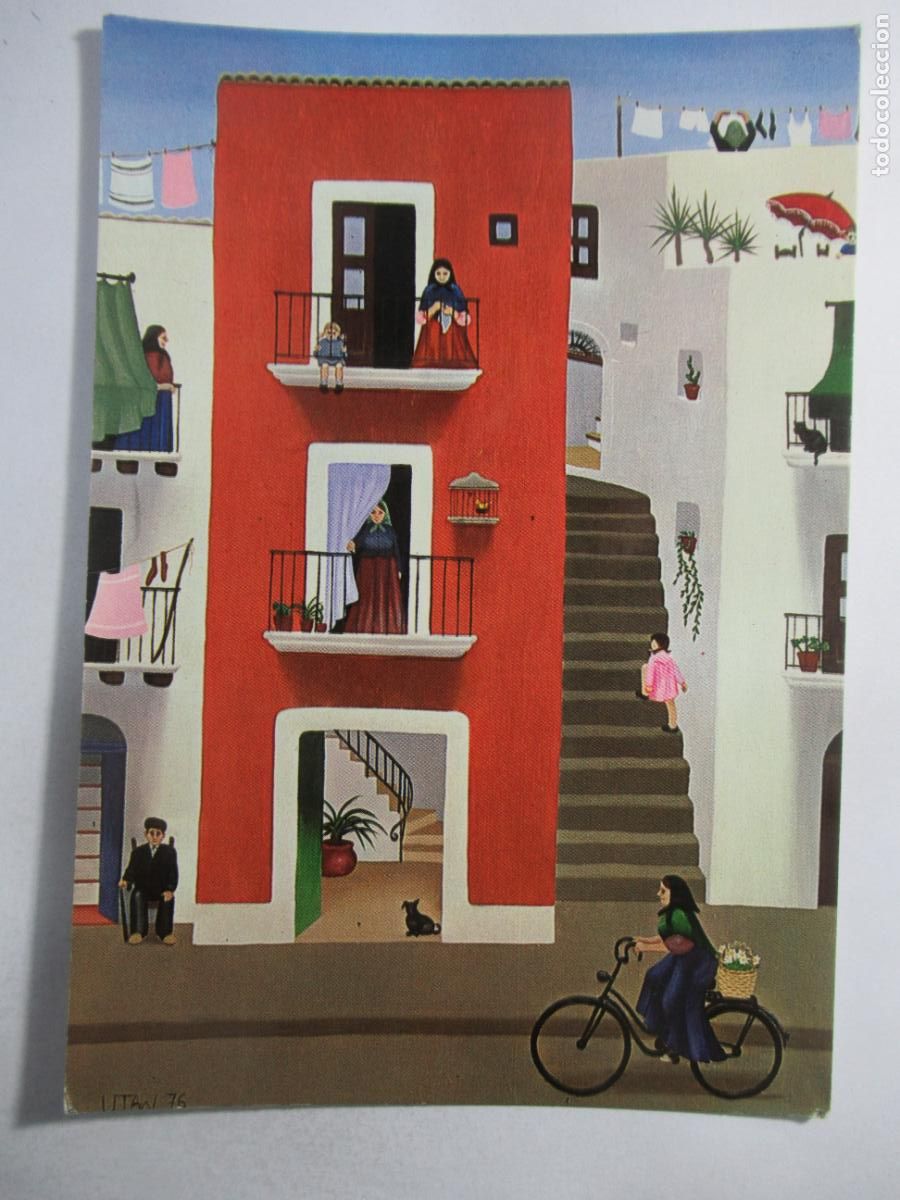Postales: Utaw - Ibiza - Pintura al &oacute;leo - S/C