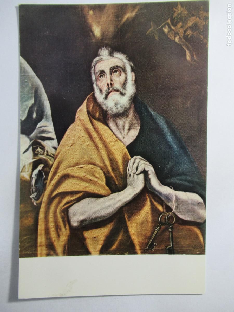 Postales: El Greco - Las L&aacute;grimas de San Pedro - S/C