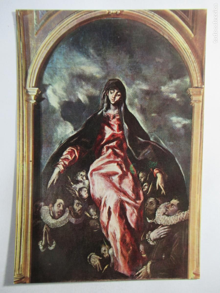 Postales: El Greco - La Virgen de la Caridad - S/C