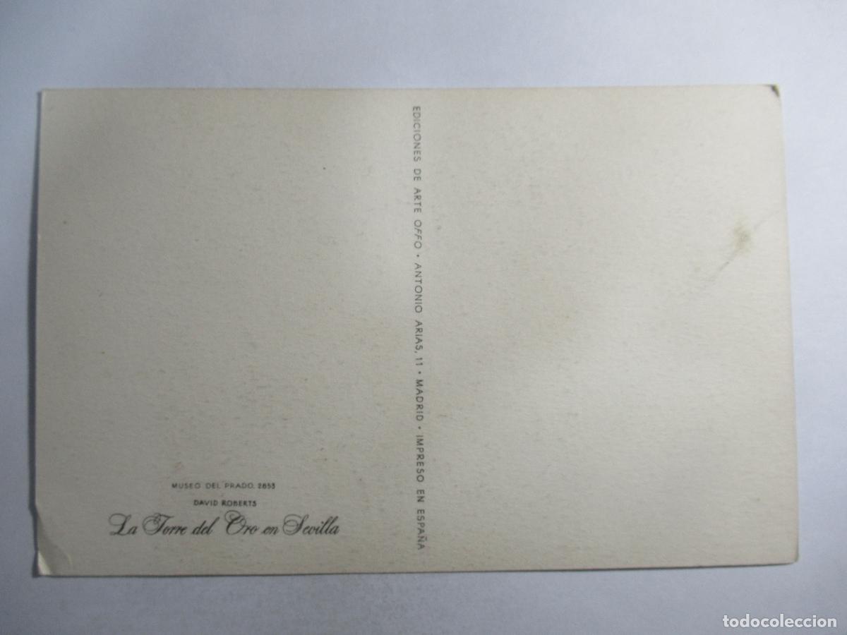 Postales: David Roberts - La Torre del Oro en Sevilla - S/C - Foto 2