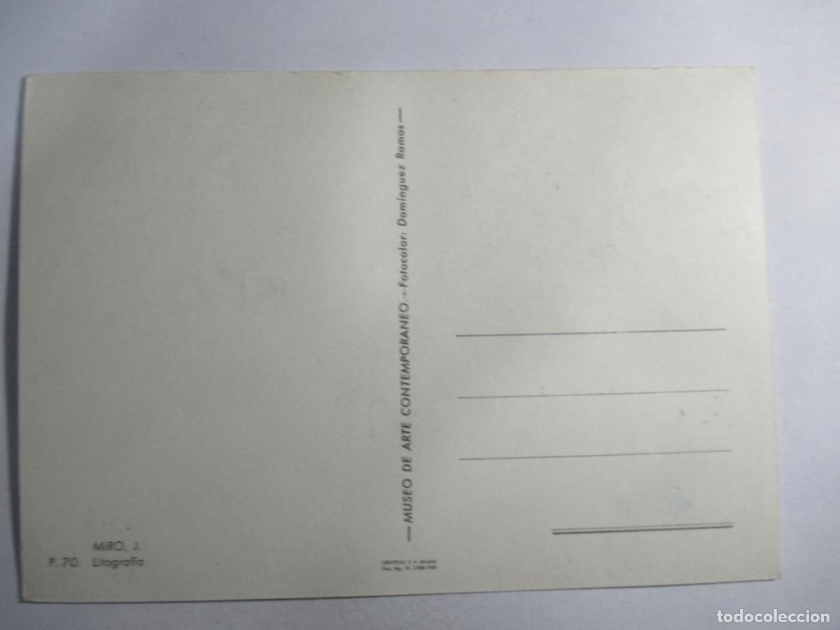 Postales: Mir&oacute; - Litograf&iacute;a - S/C - Foto 2