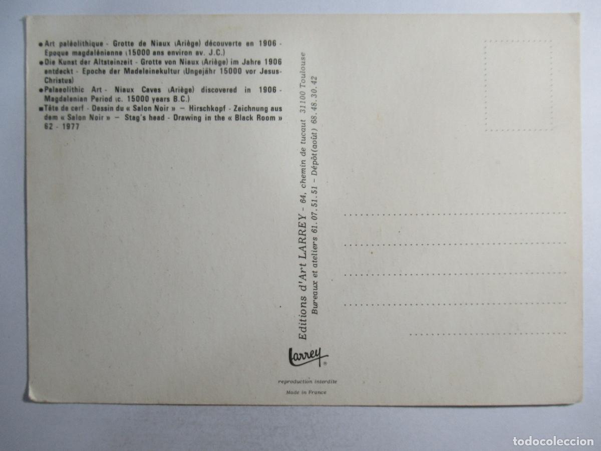 Postales: Arte Paleol&iacute;tico - S/C - Foto 2