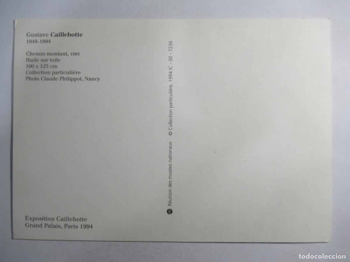 Postales: Gustave Caillebotte - S/C - Foto 2