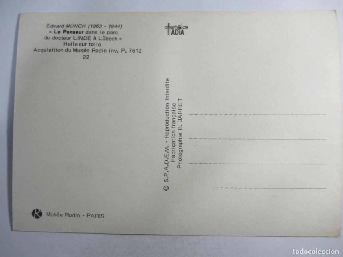 Postales: Edvard Munch - S/C - - Foto 2