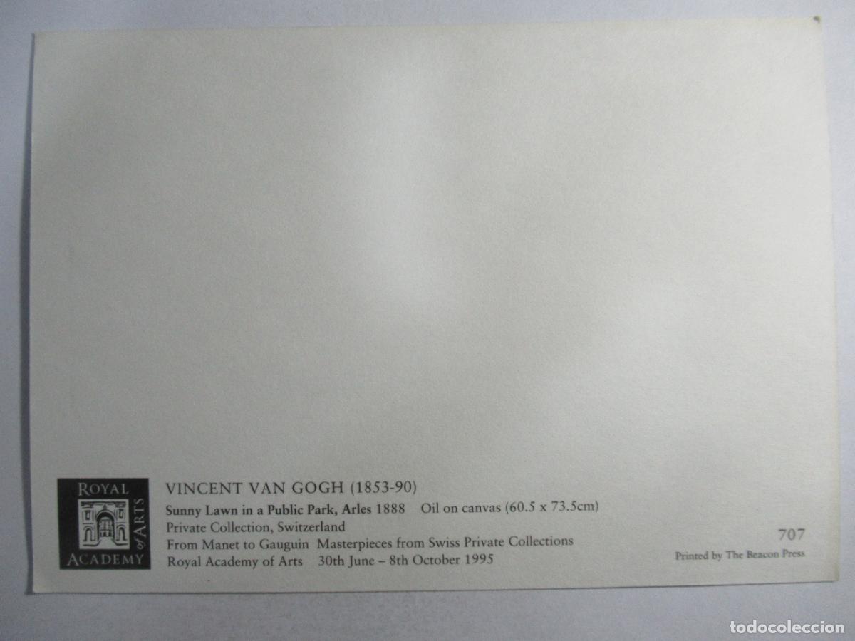 Postales: Vincent Van Gogh - S/C - Foto 2