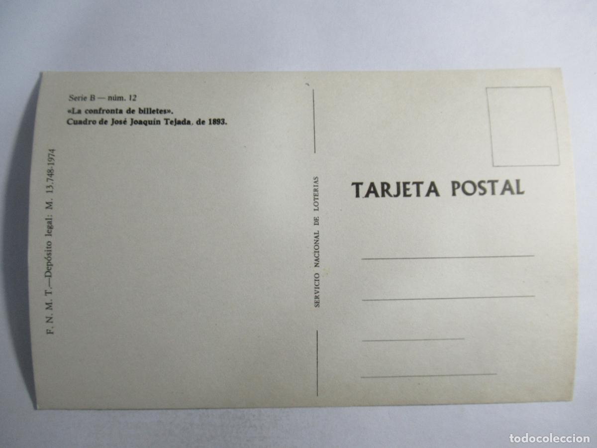 Postales: Jos&eacute; Joaqu&iacute;n Tejada - La Confronta de billetes - S/C - Foto 2