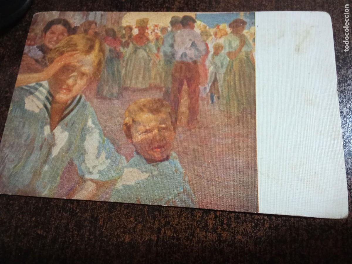 Postales: Chocolate amatller.Pla y Rubio .En la Barceloneta.