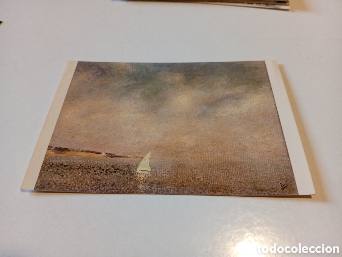 Postales: Postal arte Dal&iacute; bah&iacute;a de Cadaqu&eacute;s - Foto 1