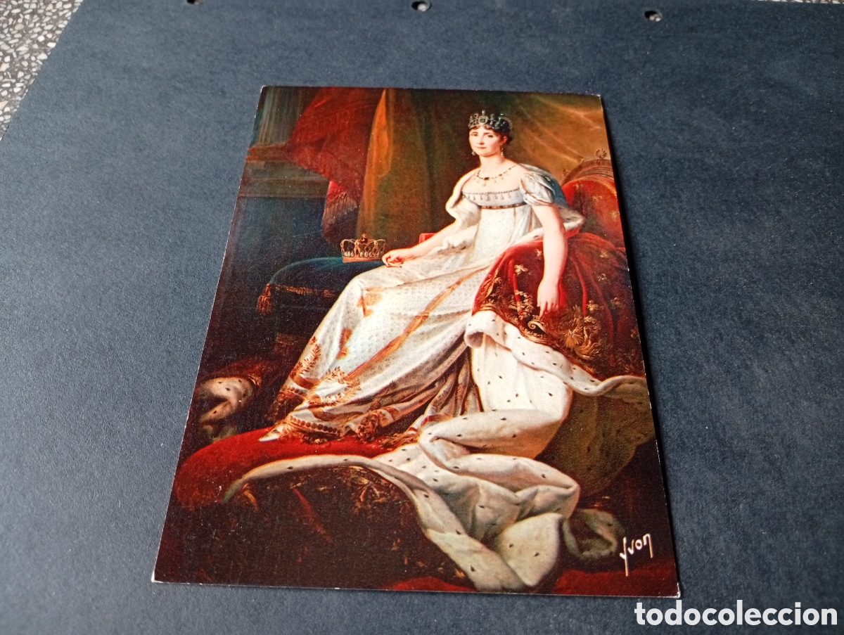 Postales: Postal arte chateau de Malmaison, emperatriz Josefina