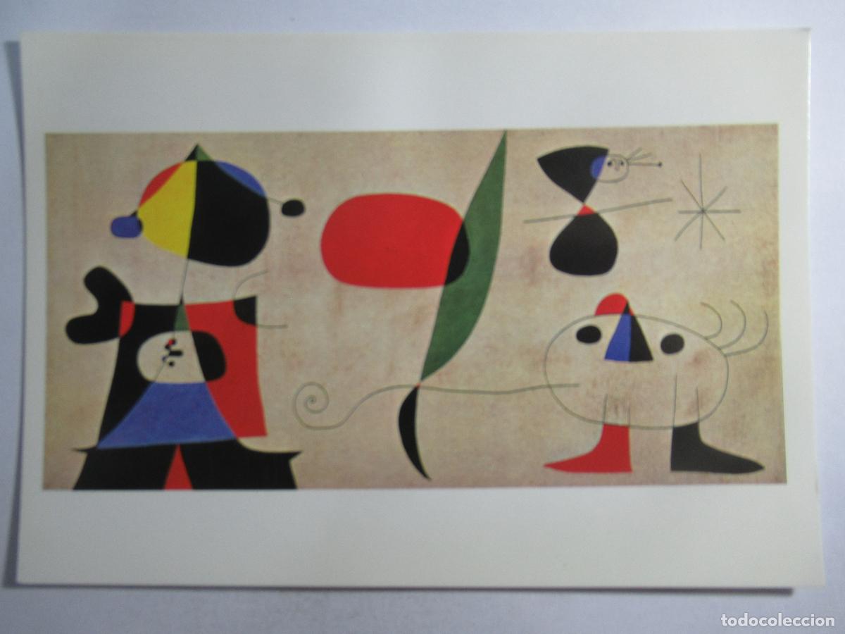 Postales: Joan Mir&oacute; - Peinture murale pour Joaquim Gomis - S/C