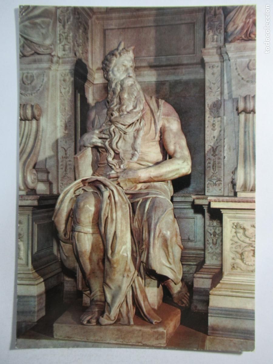 Postales: Roma - Chiesa S. Pietro in Vincoli - Il Mos&egrave; - S/C