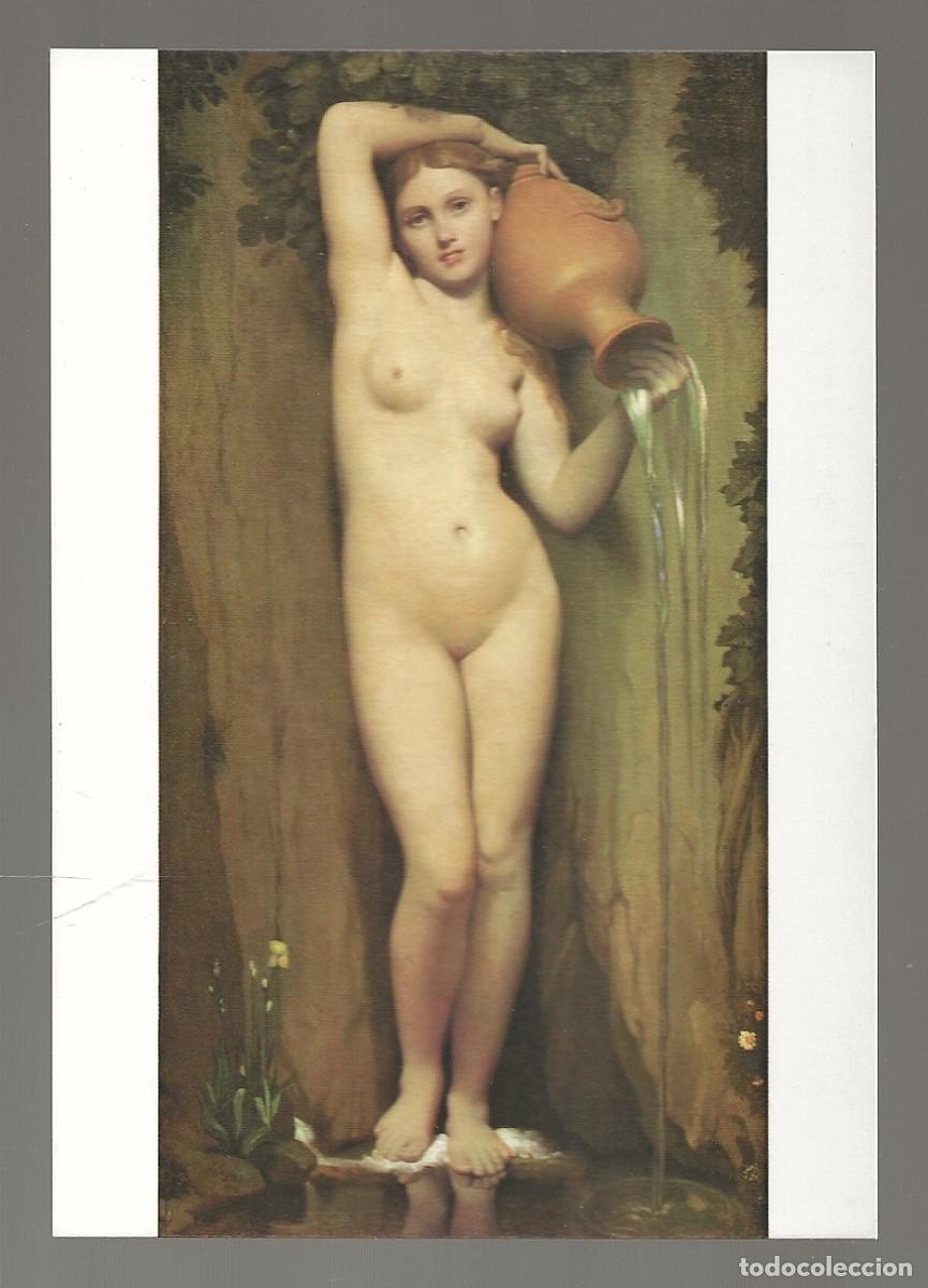 Postales: POSTAL - LA SOURCE (LA FUENTE) - INGRES - MUS&Eacute;E DU LOUVRE - PARIS - SIN CIRCULAR - Foto 1