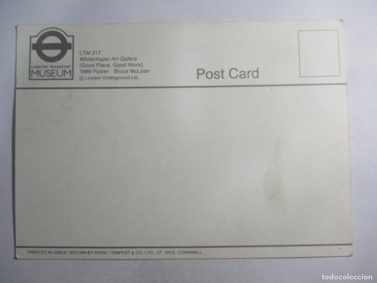 Postales: Whitechapel Art Gallery - S/C - Foto 2