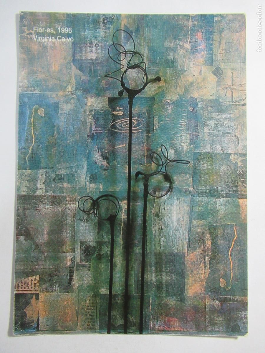 Postales: Virginia Calvo - Flor-es