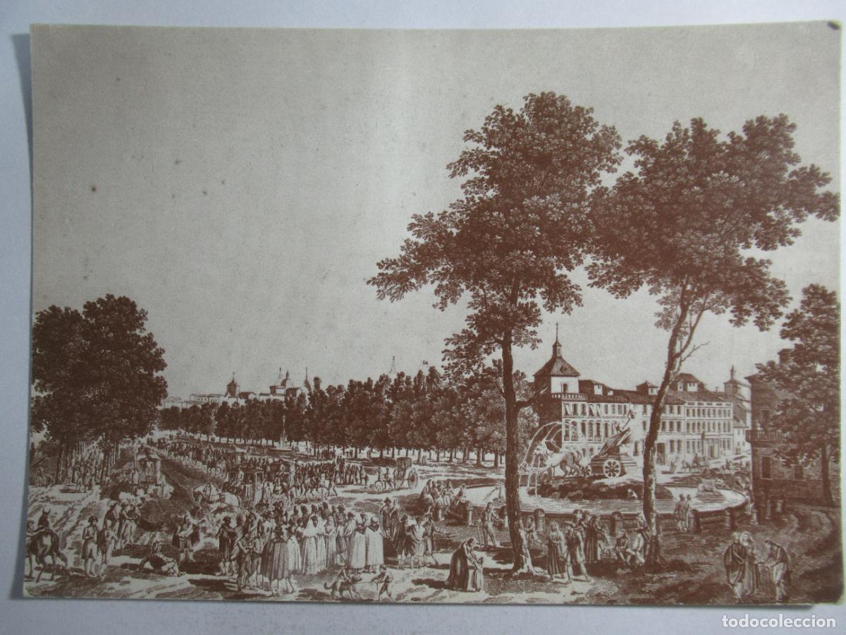 Postales: An&oacute;nimo - El Paseo del Prado desde la Cibeles - S/C - Foto 1