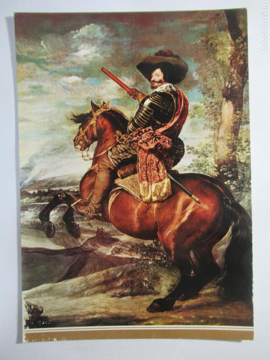 Postales: Vel&aacute;zquez - Don Gaspar de Guzm&aacute;n, Conde-Duque de Olivares - S/C
