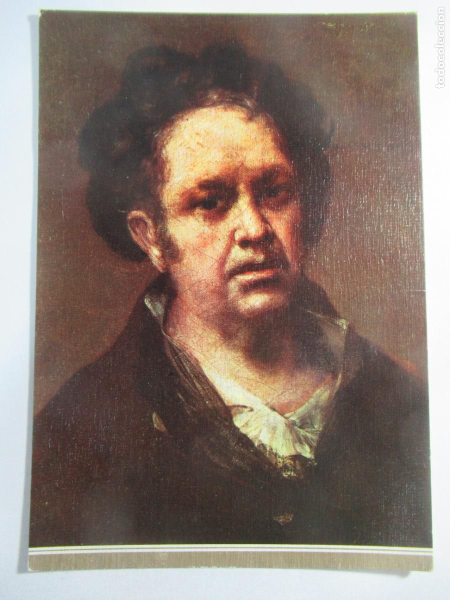 Postales: Goya - Autorretrato - S/C