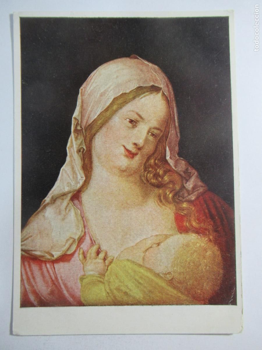 Postales: Albrecht D&uuml;rer - Maria mit dem Kinde - S/C