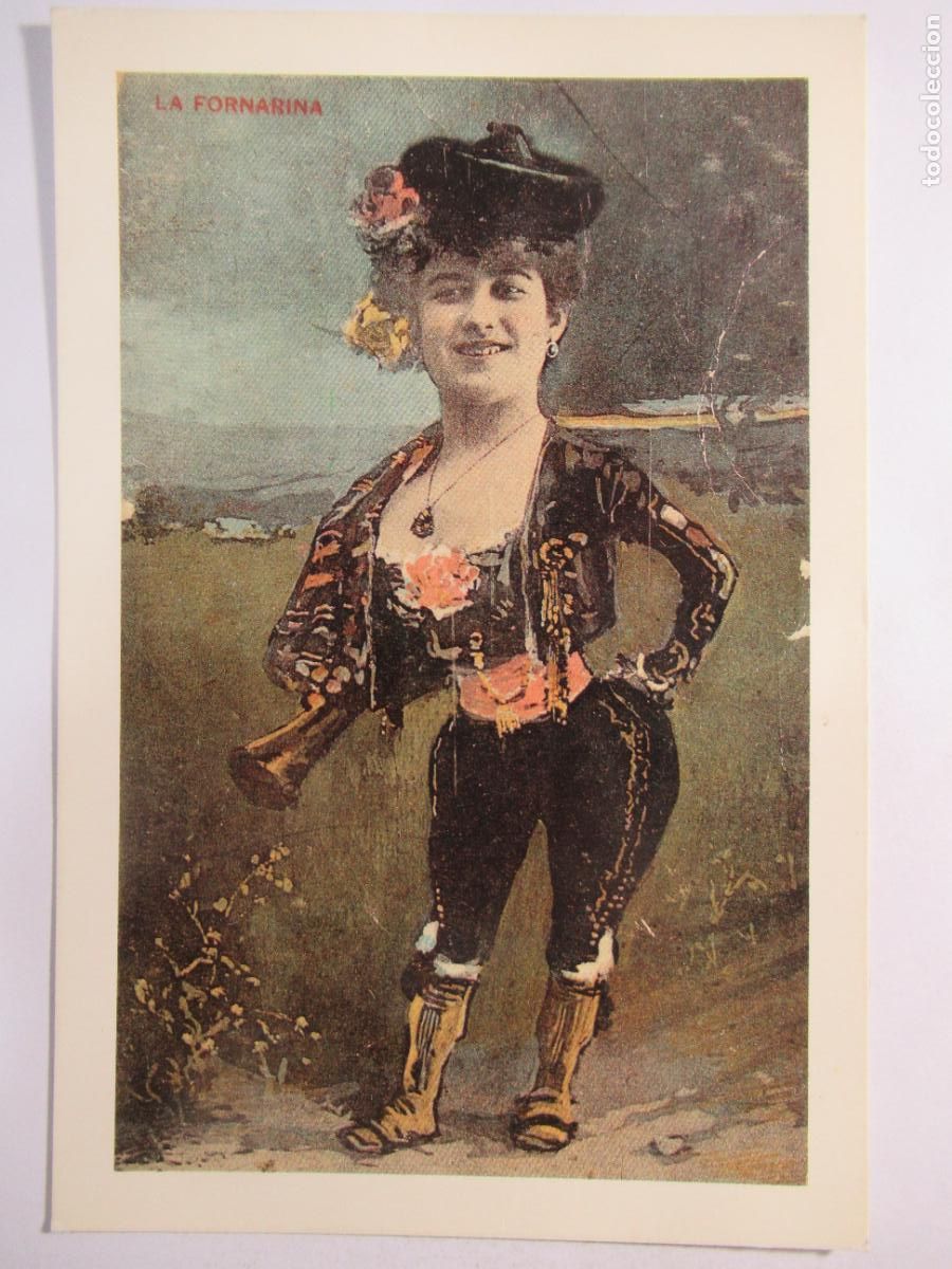 Postales: La Fornarina - Museo Municipal Madrid - S/C